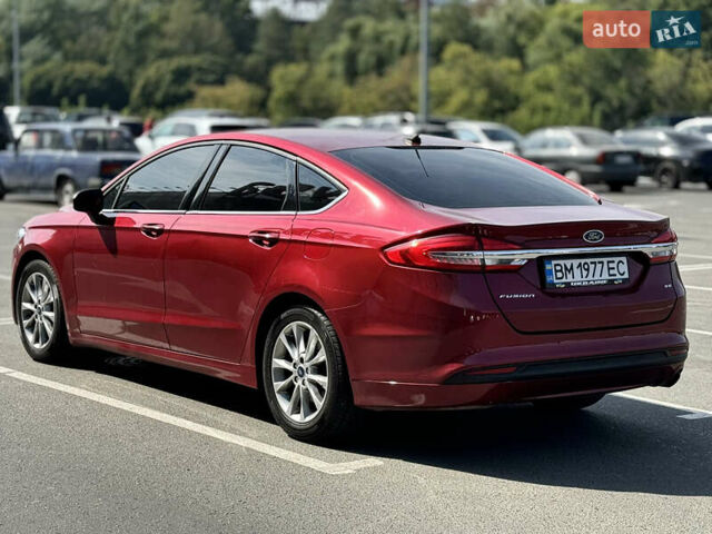 Форд Фьюжн 2017 в Сумах на Automoto.ua Красный Форд Фьюжн, объемом двигателя 1.5 л и пробегом 80 тыс. км за 13999 $, фото 6 на Automoto.ua