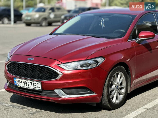 Форд Фьюжн 2017 в Сумах на Automoto.ua Красный Форд Фьюжн, объемом двигателя 1.5 л и пробегом 80 тыс. км за 13999 $, фото 3 на Automoto.ua