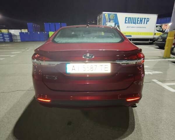 Красный Форд Фьюжн, объемом двигателя 2 л и пробегом 60 тыс. км за 15500 $, фото 4 на Automoto.ua