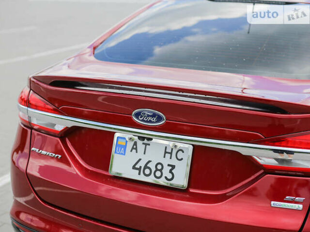 Красный Форд Фьюжн, объемом двигателя 2 л и пробегом 202 тыс. км за 12550 $, фото 22 на Automoto.ua