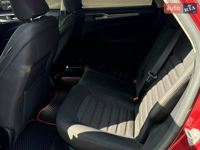 Форд Фьюжн 2017 в Сумах на Automoto.ua Красный Форд Фьюжн, объемом двигателя 1.5 л и пробегом 80 тыс. км за 13999 $, фото 11 на Automoto.ua