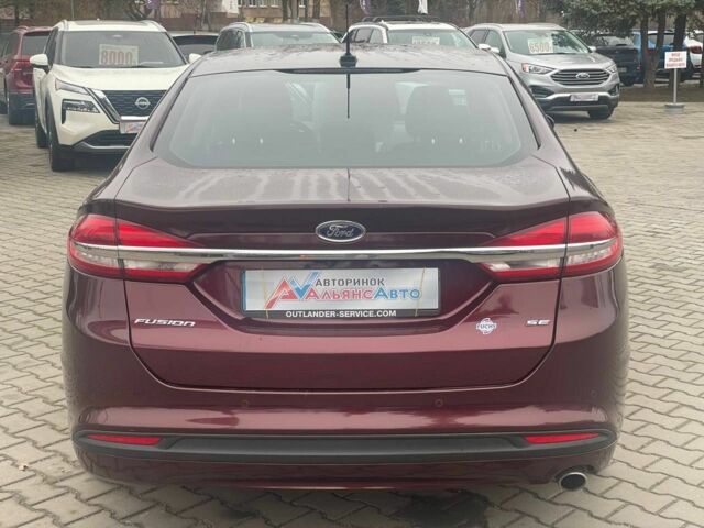 Красный Форд Фьюжн, объемом двигателя 2.5 л и пробегом 130 тыс. км за 12999 $, фото 5 на Automoto.ua