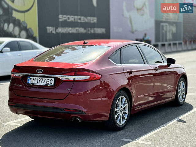 Форд Фьюжн 2017 в Сумах на Automoto.ua Красный Форд Фьюжн, объемом двигателя 1.5 л и пробегом 80 тыс. км за 13999 $, фото 5 на Automoto.ua