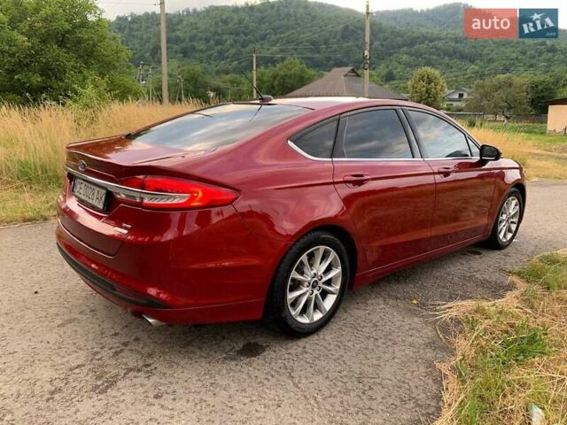 Красный Форд Фьюжн, объемом двигателя 1.5 л и пробегом 86 тыс. км за 11900 $, фото 2 на Automoto.ua