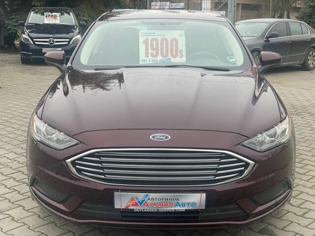 Красный Форд Фьюжн, объемом двигателя 2.5 л и пробегом 130 тыс. км за 12999 $, фото 1 на Automoto.ua