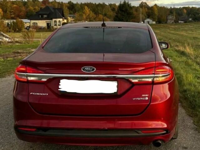 Красный Форд Фьюжн, объемом двигателя 2 л и пробегом 161 тыс. км за 8000 $, фото 2 на Automoto.ua