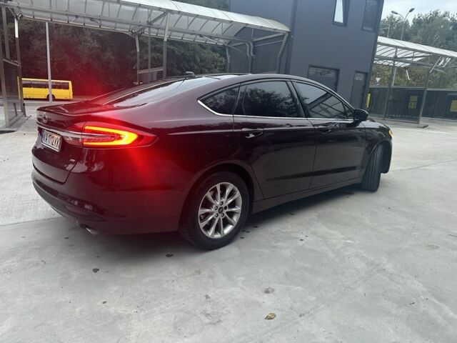 Красный Форд Фьюжн, объемом двигателя 2.5 л и пробегом 125 тыс. км за 9100 $, фото 3 на Automoto.ua