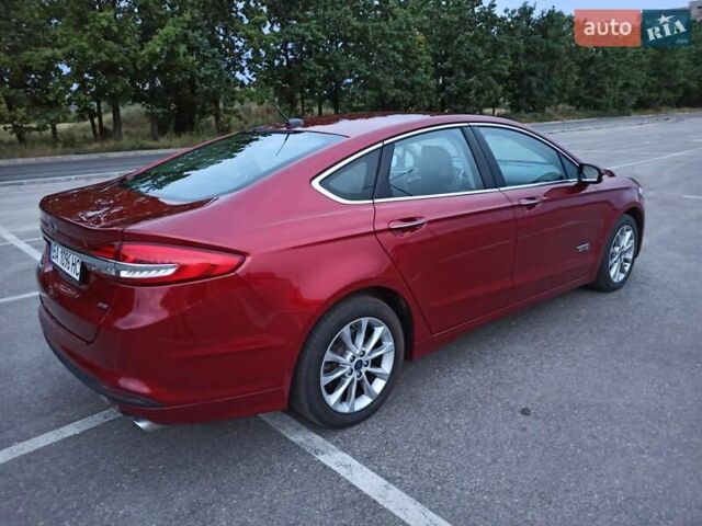 Форд Фьюжн 2017 в Кропивницком (Кировограде) на Automoto.ua Красный Форд Фьюжн, объемом двигателя 2 л и пробегом 59 тыс. км за 16100 $, фото 5 на Automoto.ua