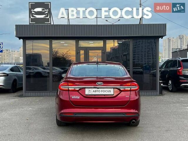 Красный Форд Фьюжн, объемом двигателя 2 л и пробегом 60 тыс. км за 16990 $, фото 5 на Automoto.ua