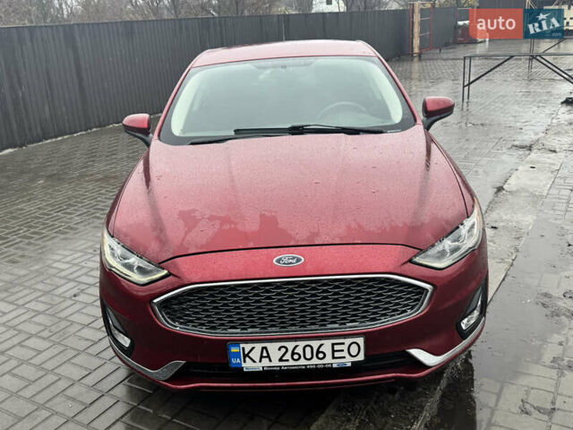 Красный Форд Фьюжн, объемом двигателя 1.5 л и пробегом 76 тыс. км за 10200 $, фото 2 на Automoto.ua