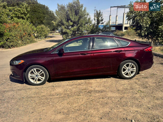 Форд Фьюжен 2018 у Южне (Південне) на Automoto.ua Червоний Форд Фьюжен, об'ємом двигуна 1.5 л та пробігом 104 тис. км за 13990 $, фото 5 на Automoto.ua