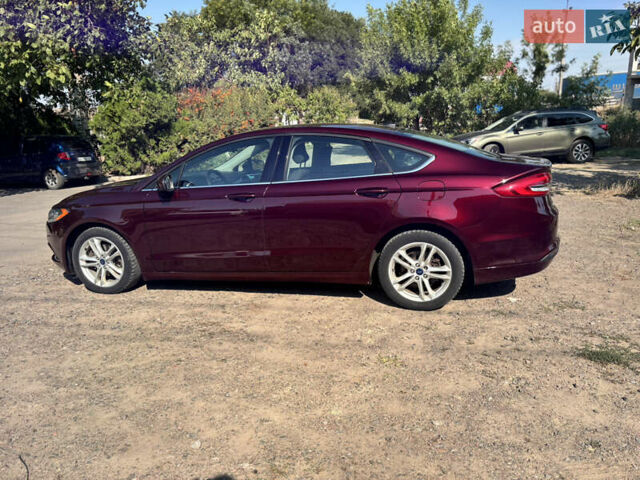 Форд Фьюжен 2018 у Южне (Південне) на Automoto.ua Червоний Форд Фьюжен, об'ємом двигуна 1.5 л та пробігом 104 тис. км за 13990 $, фото 12 на Automoto.ua