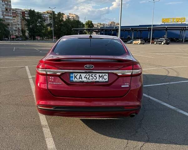 Красный Форд Фьюжн, объемом двигателя 1.5 л и пробегом 85 тыс. км за 12500 $, фото 7 на Automoto.ua