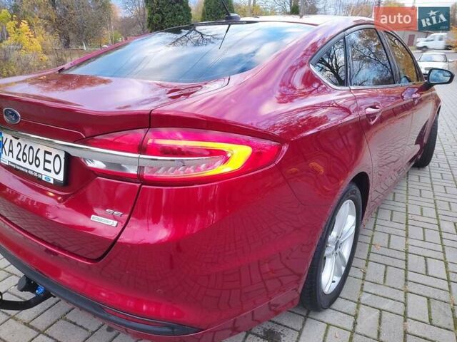 Червоний Форд Фьюжен, об'ємом двигуна 1.5 л та пробігом 76 тис. км за 9950 $, фото 2 на Automoto.ua