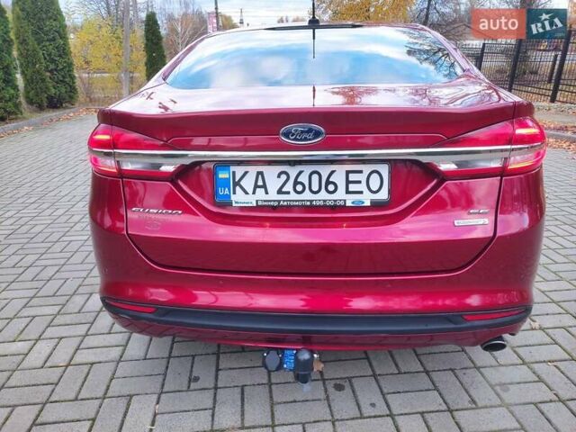 Червоний Форд Фьюжен, об'ємом двигуна 1.5 л та пробігом 76 тис. км за 9950 $, фото 4 на Automoto.ua