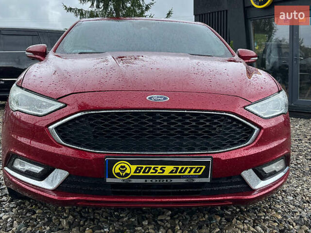 Форд Фьюжн 2018 в Коломые на Automoto.ua Красный Форд Фьюжн, объемом двигателя 2 л и пробегом 119 тыс. км за 16500 $, фото 1 на Automoto.ua