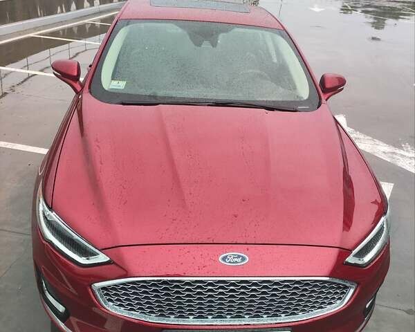 Форд Фьюжн 2018 в Киеве на Automoto.ua Красный Форд Фьюжн, объемом двигателя 2 л и пробегом 23 тыс. км за 24000 $, фото 4 на Automoto.ua