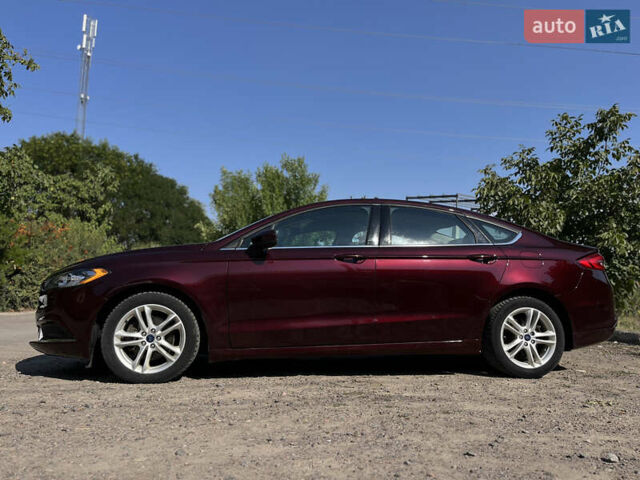 Форд Фьюжен 2018 у Южне (Південне) на Automoto.ua Червоний Форд Фьюжен, об'ємом двигуна 1.5 л та пробігом 104 тис. км за 13990 $, фото 13 на Automoto.ua