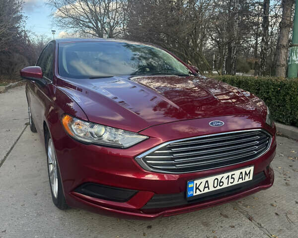 Красный Форд Фьюжн, объемом двигателя 2.5 л и пробегом 74 тыс. км за 13499 $, фото 1 на Automoto.ua
