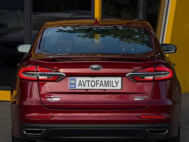 Червоний Форд Фьюжен, об'ємом двигуна 2 л та пробігом 206 тис. км за 12999 $, фото 3 на Automoto.ua