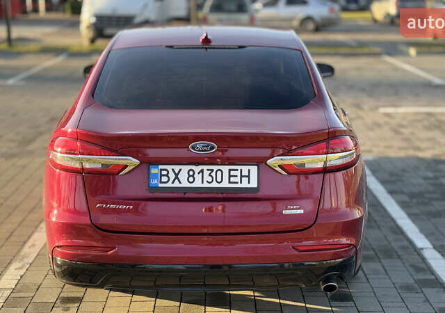 Червоний Форд Фьюжен, об'ємом двигуна 1.5 л та пробігом 42 тис. км за 14900 $, фото 7 на Automoto.ua