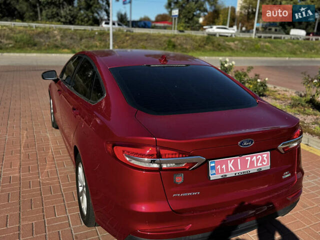 Форд Фьюжн 2020 в Полтаве на Automoto.ua Красный Форд Фьюжн, объемом двигателя 1.5 л и пробегом 185 тыс. км за 15600 $, фото 15 на Automoto.ua