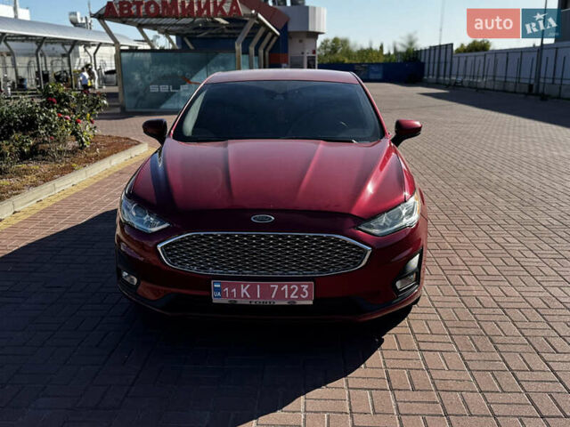 Форд Фьюжн 2020 в Полтаве на Automoto.ua Красный Форд Фьюжн, объемом двигателя 1.5 л и пробегом 185 тыс. км за 15600 $, фото 4 на Automoto.ua
