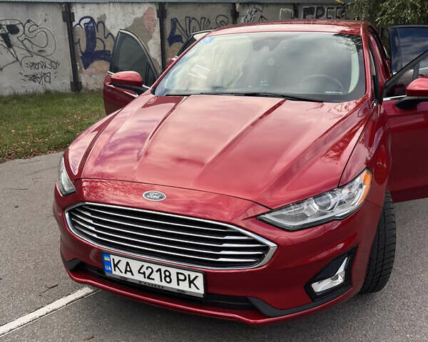 Форд Фьюжн 2020 в Киеве на Automoto.ua Красный Форд Фьюжн, объемом двигателя 2 л и пробегом 53 тыс. км за 19300 $, фото 28 на Automoto.ua