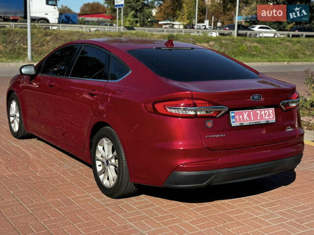 Форд Фьюжн 2020 в Полтаве на Automoto.ua Красный Форд Фьюжн, объемом двигателя 1.5 л и пробегом 185 тыс. км за 15600 $, фото 9 на Automoto.ua