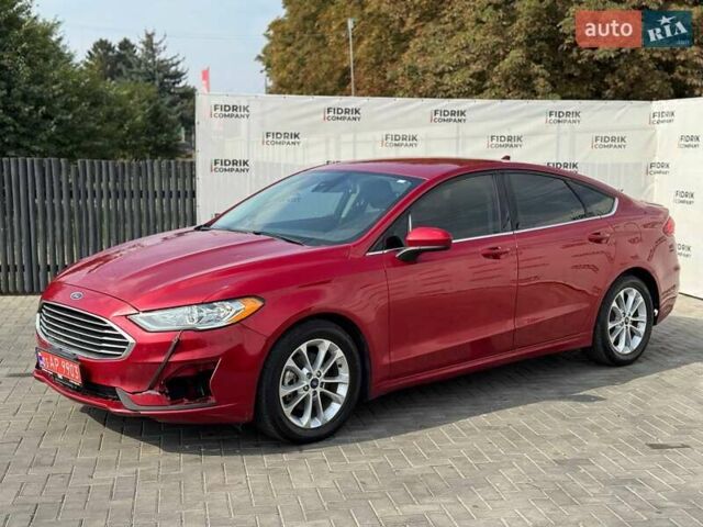 Форд Фьюжн 2020 в Луцке на Automoto.ua Красный Форд Фьюжн, объемом двигателя 1.5 л и пробегом 159 тыс. км за 9900 $, фото 1 на Automoto.ua