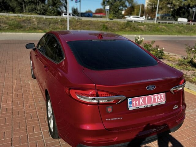 Форд Фьюжн 2020 в Полтаве на Automoto.ua Красный Форд Фьюжн, объемом двигателя 1.5 л и пробегом 185 тыс. км за 15600 $, фото 10 на Automoto.ua