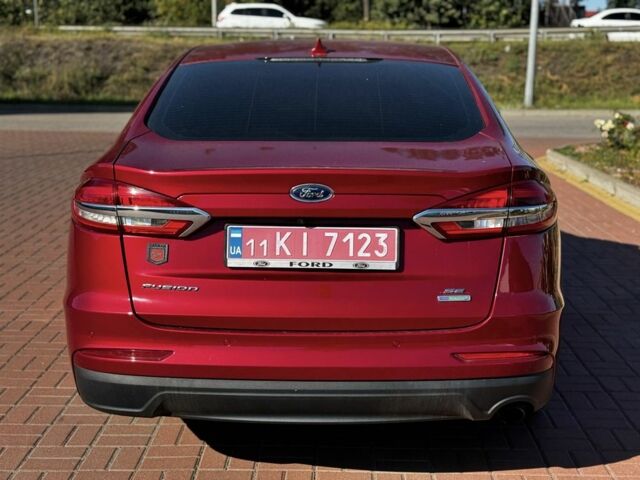 Форд Фьюжн 2020 в Полтаве на Automoto.ua Красный Форд Фьюжн, объемом двигателя 1.5 л и пробегом 185 тыс. км за 15600 $, фото 7 на Automoto.ua