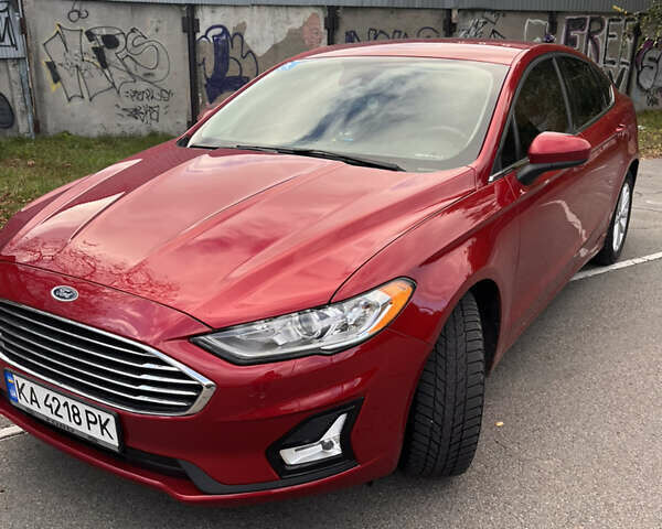 Форд Фьюжн 2020 в Киеве на Automoto.ua Красный Форд Фьюжн, объемом двигателя 2 л и пробегом 53 тыс. км за 19300 $, фото 5 на Automoto.ua