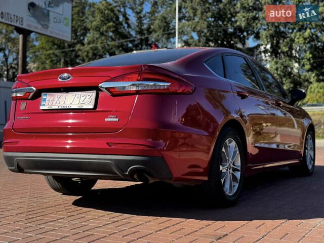 Форд Фьюжн 2020 в Полтаве на Automoto.ua Красный Форд Фьюжн, объемом двигателя 1.5 л и пробегом 185 тыс. км за 15600 $, фото 13 на Automoto.ua