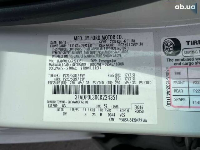 Форд Фьюжн, объемом двигателя 0 л и пробегом 227 тыс. км за 8299 $, фото 9 на Automoto.ua