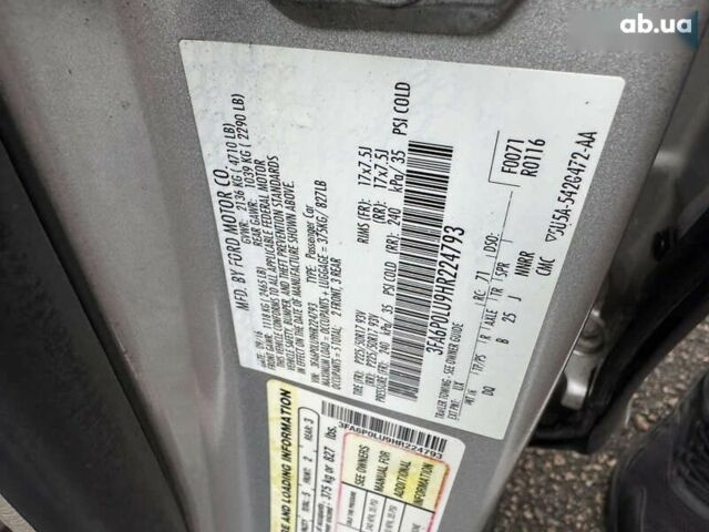 Форд Фьюжн, объемом двигателя 0 л и пробегом 159 тыс. км за 14600 $, фото 28 на Automoto.ua