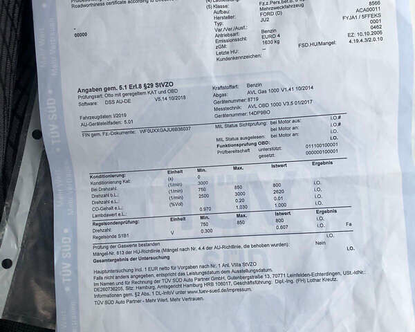 Серый Форд Фьюжн, объемом двигателя 1.6 л и пробегом 149 тыс. км за 5399 $, фото 22 на Automoto.ua