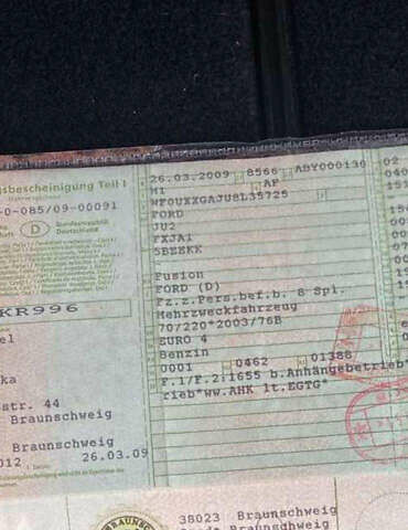 Серый Форд Фьюжн, объемом двигателя 1.4 л и пробегом 138 тыс. км за 5900 $, фото 7 на Automoto.ua