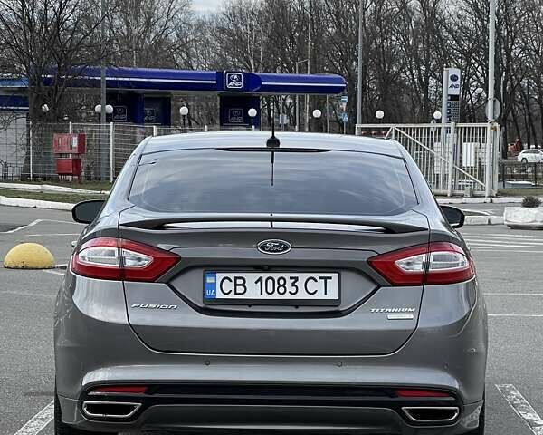 Форд Фьюжен 2012 у Києві на Automoto.ua Сірий Форд Фьюжен, об'ємом двигуна 2 л та пробігом 160 тис. км за 12500 $, фото 23 на Automoto.ua