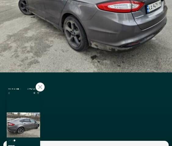 Сірий Форд Фьюжен, об'ємом двигуна 2.49 л та пробігом 200 тис. км за 8200 $, фото 5 на Automoto.ua