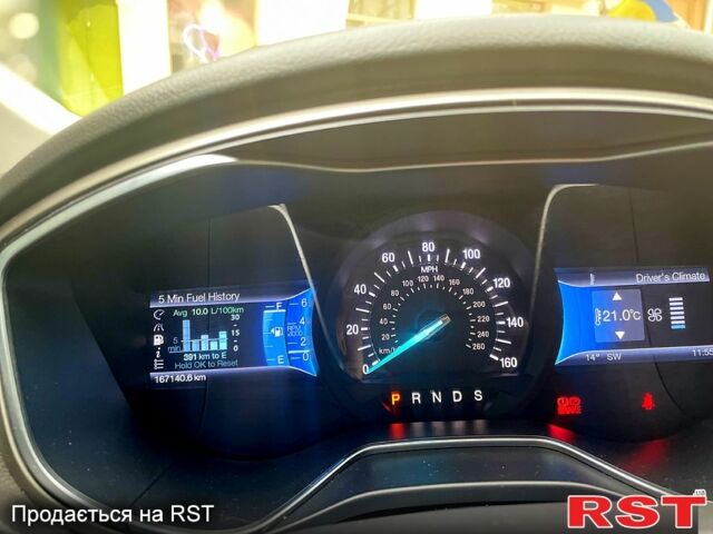 Сірий Форд Фьюжен, об'ємом двигуна 2 л та пробігом 169 тис. км за 9700 $, фото 11 на Automoto.ua