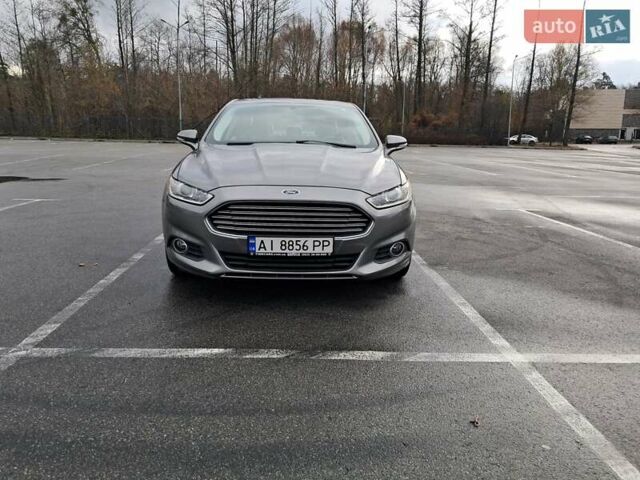 Серый Форд Фьюжн, объемом двигателя 1.6 л и пробегом 198 тыс. км за 8300 $, фото 2 на Automoto.ua