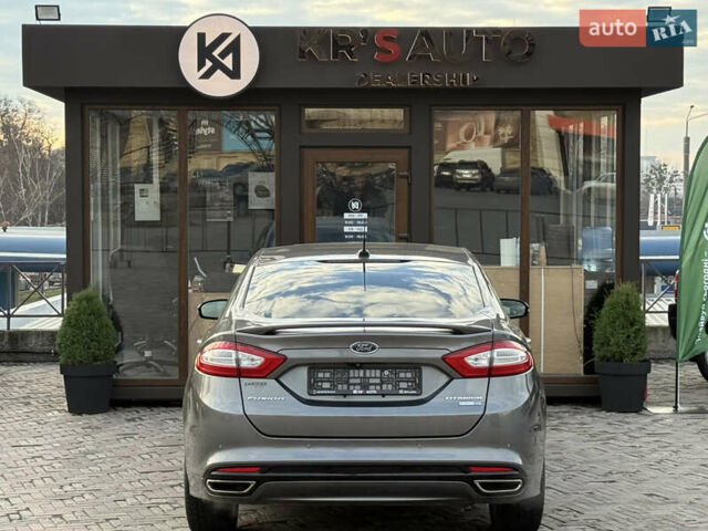 Серый Форд Фьюжн, объемом двигателя 2 л и пробегом 104 тыс. км за 10800 $, фото 8 на Automoto.ua