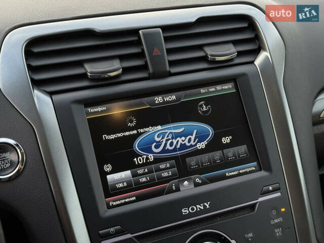 Серый Форд Фьюжн, объемом двигателя 2 л и пробегом 104 тыс. км за 10800 $, фото 23 на Automoto.ua
