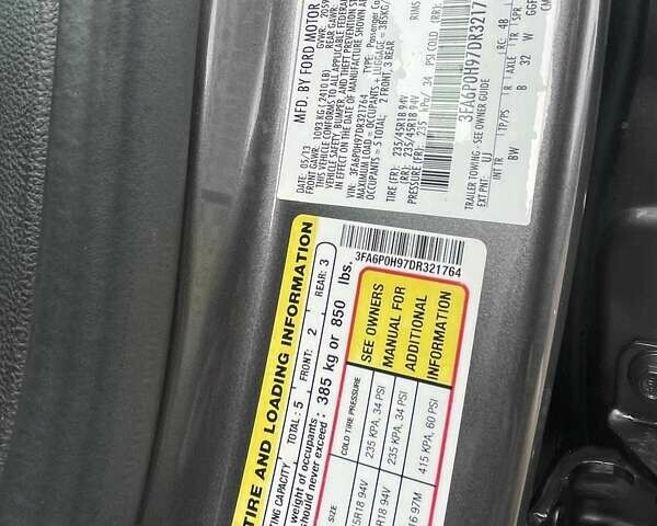 Сірий Форд Фьюжен, об'ємом двигуна 2 л та пробігом 158 тис. км за 10900 $, фото 14 на Automoto.ua