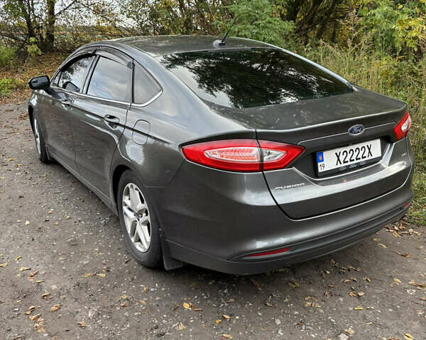 Форд Фьюжн 2014 в Ромнах на Automoto.ua Серый Форд Фьюжн, объемом двигателя 2.5 л и пробегом 257 тыс. км за 9000 $, фото 10 на Automoto.ua