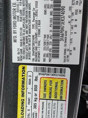 Серый Форд Фьюжн, объемом двигателя 2.5 л и пробегом 198 тыс. км за 11500 $, фото 29 на Automoto.ua