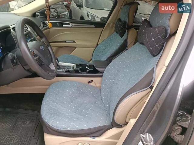 Серый Форд Фьюжн, объемом двигателя 1.5 л и пробегом 283 тыс. км за 8490 $, фото 12 на Automoto.ua