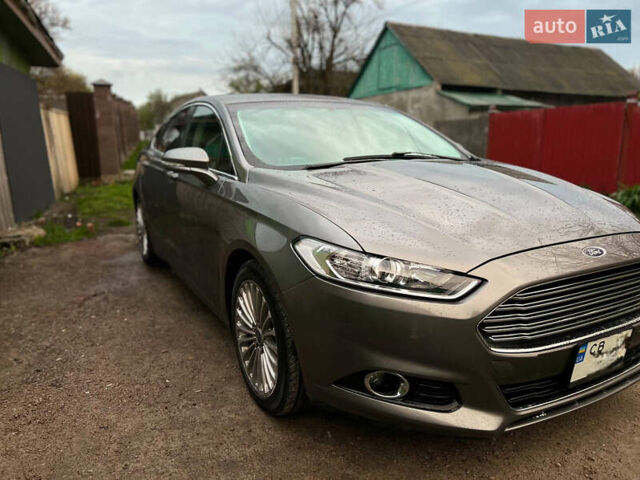Серый Форд Фьюжн, объемом двигателя 2 л и пробегом 193 тыс. км за 8900 $, фото 2 на Automoto.ua