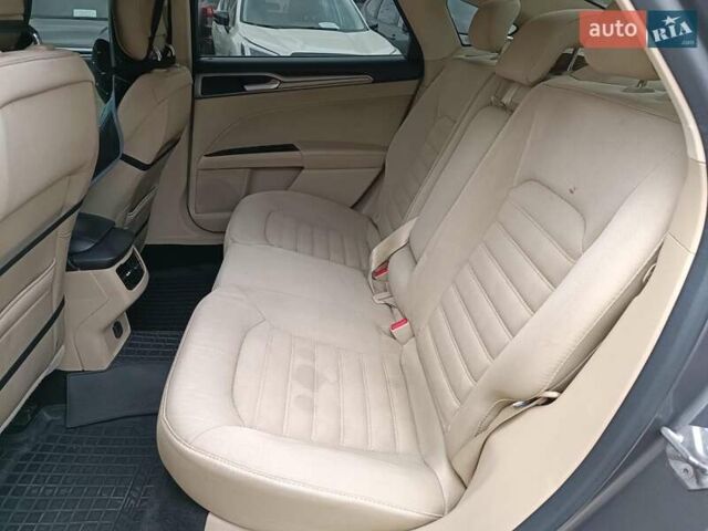 Серый Форд Фьюжн, объемом двигателя 1.5 л и пробегом 283 тыс. км за 8490 $, фото 24 на Automoto.ua